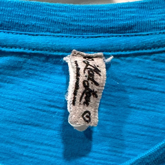 Mad Love Vintage Cactus Turquoise Tee sz M Desert Southwest - Picture 2 of 7